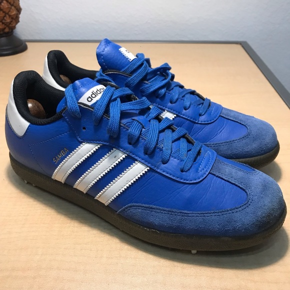 adidas samba royal blue